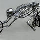 Illustration for article titled Skeleton Bicycle Will Give Me Nightmares for Weeks